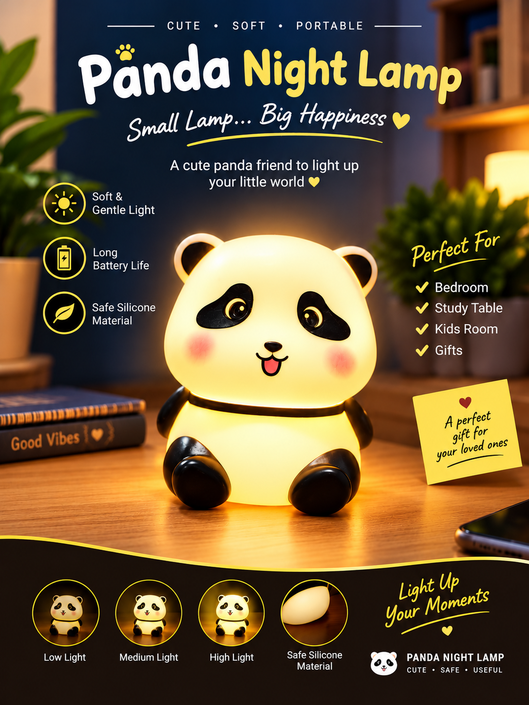 PANDA LAMP 